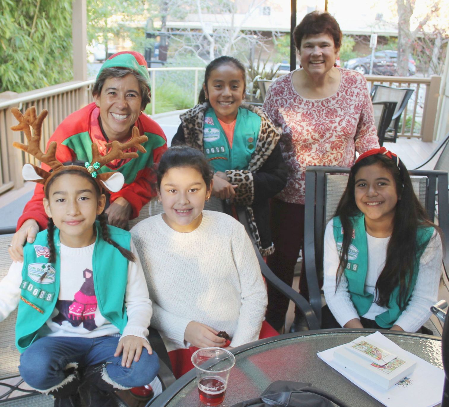 Girl Scouts at Rianda House